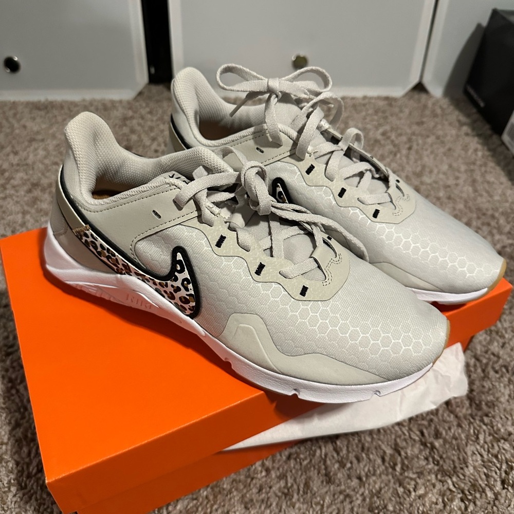Nike Light Bone and Black Legend Essential 2 PRM